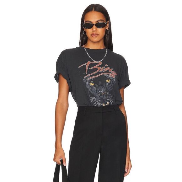 Anine Bing Walker Panther Tee Small NWT - Picture 10 of 10